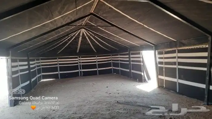 بيوت شعر ابيض جميع المقاسات ضد المطر وشمس فرش مشبات 9