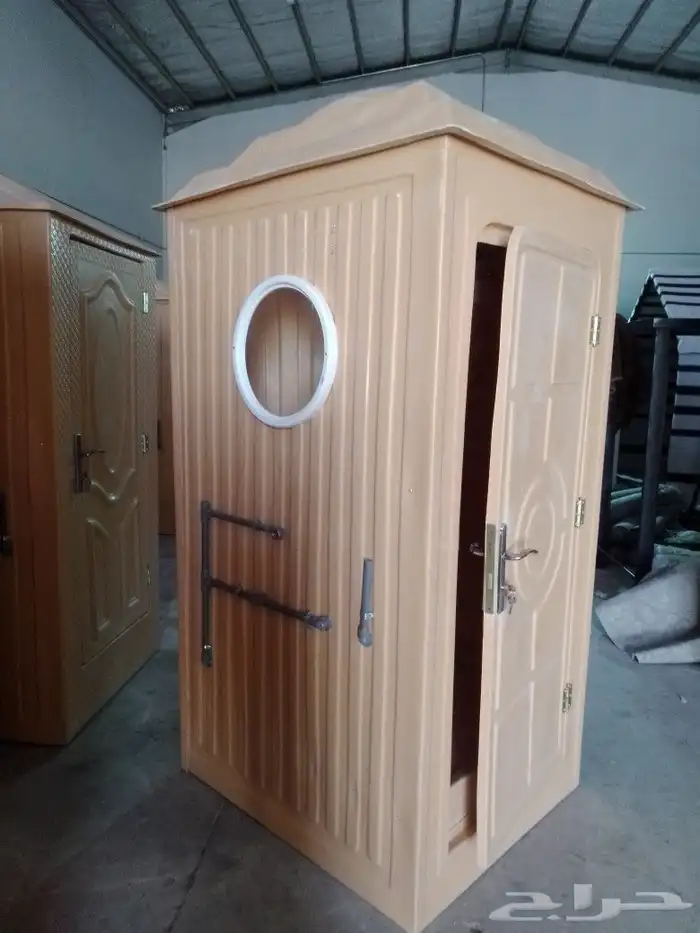 دورات مياه حمامات فيبر جلاس متنقل 1