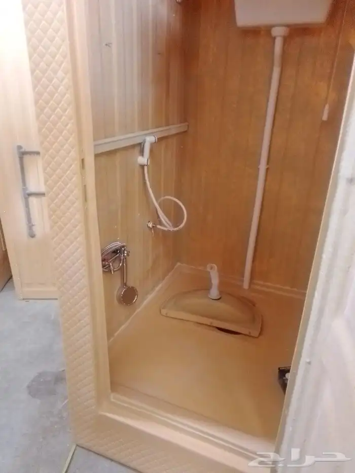 دورات مياه حمامات فيبر جلاس متنقل 7