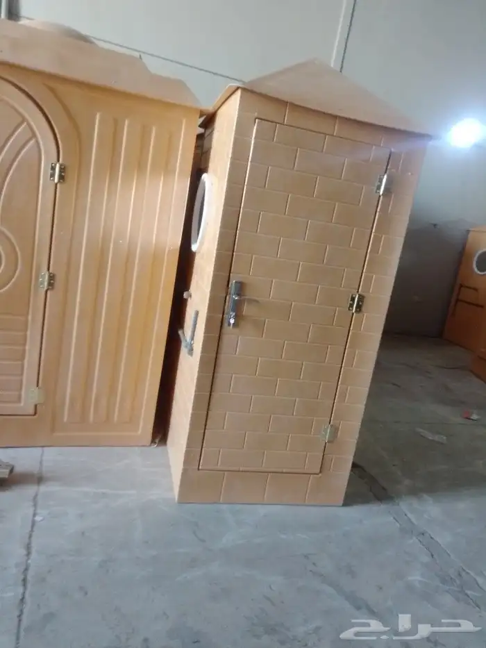 دورات مياه حمامات فيبر جلاس متنقل 6