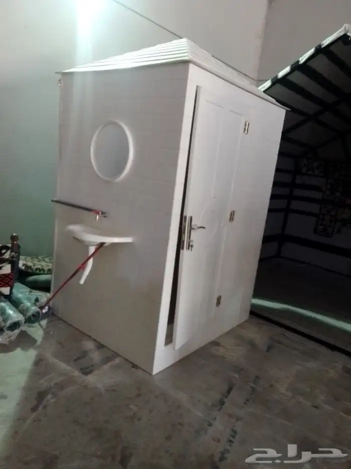 دورات مياه حمامات فيبر جلاس متنقل 4