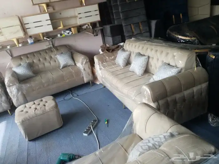 مجالس كنبات جاهز 4 في5زاويتين 10