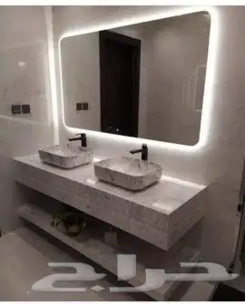 توريد وتركيب جميع أنواع الرخام طبيعي وصناعي وبأسعار مناسبه 2