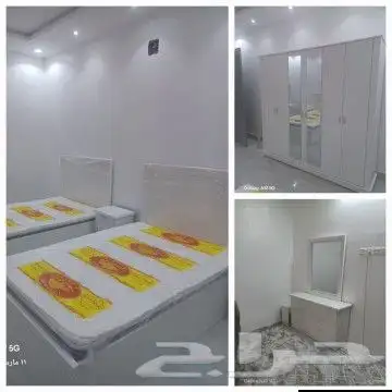 غرف نوم نفرين جديدة 1800 ريال 17
