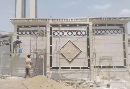 ديكورات خارجيه كسررخام اسباني وديكورات بطحاء الرياض وبروفا 4
