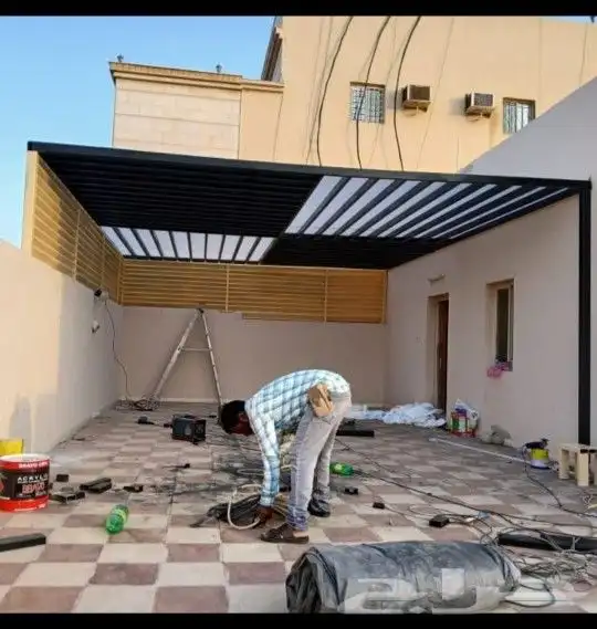 مظلات سيارات مضلات فرنسي مظلات وسواتر وبيوت شعر برجولات أبان 8