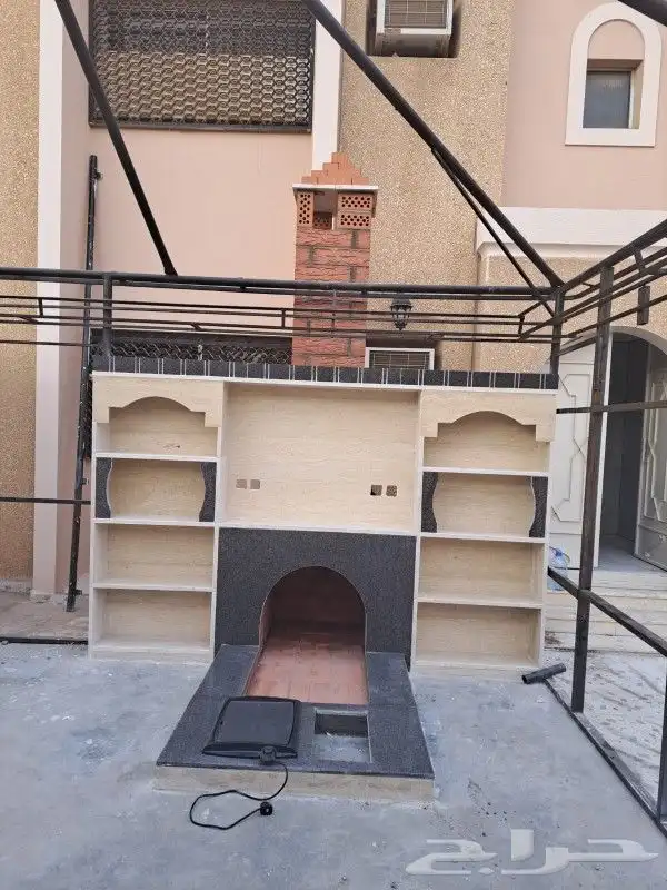 مشبات مدخنة مودرن ديكورات خشبية 8