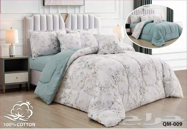 مفارش قطن اصلي بمية بالمية التوصيل فوري الرياض 5