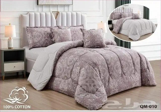 مفارش قطن اصلي بمية بالمية التوصيل فوري الرياض 7