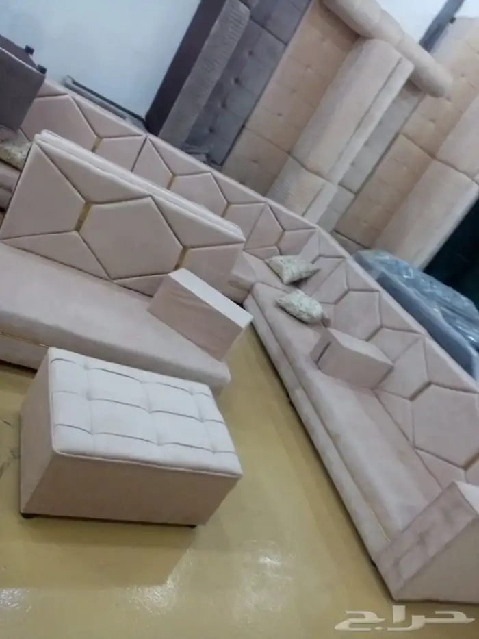 مجالس كنبات جاهز 4 في5زاويتين 48