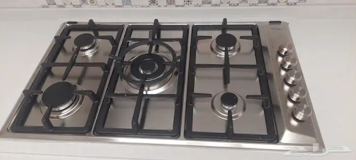 سطح فرن غاز الباء ايطالي شبك ثقيل زهر 0