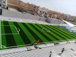 إنشاء ملاعب كره القدم وتجهيزها عشب صناعي جيزان صبيا ابوعريش 2