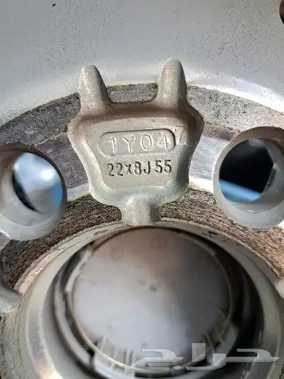 جنوط جيب لكزس LX600 موديل 2024مقاس 22اصليه وكاله 8
