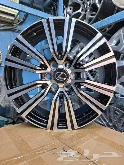 جنوط جيب لكزس LX600 موديل 2024مقاس 22اصليه وكاله 16