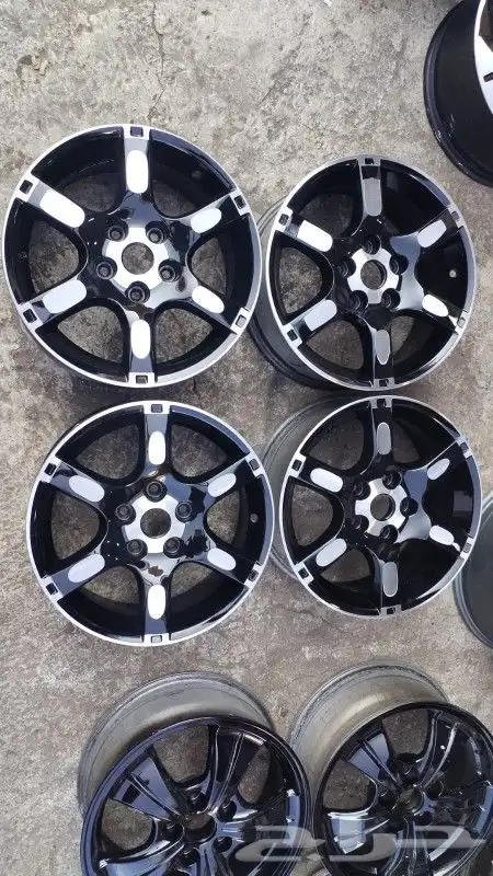 جنوط نيسان كروم الأصلي وكاله موديل 2007 2008 مقاس 16 1