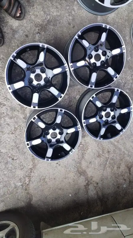 جنوط نيسان كروم الأصلي وكاله موديل 2007 2008 مقاس 16 0