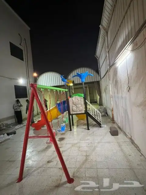 مجموعة زحاليق و مراجيح للأطفال والا كبار أسعار مميزه 7