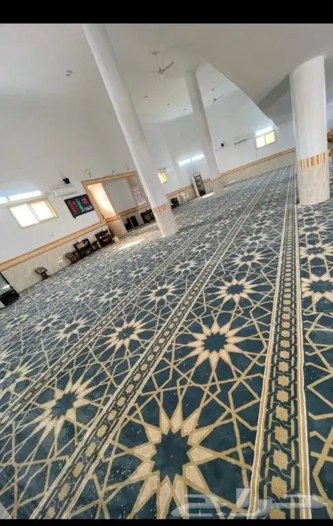 فرش مساجد في جميع أنحاء المملكة تركي سميك خفيف اكريلك 23