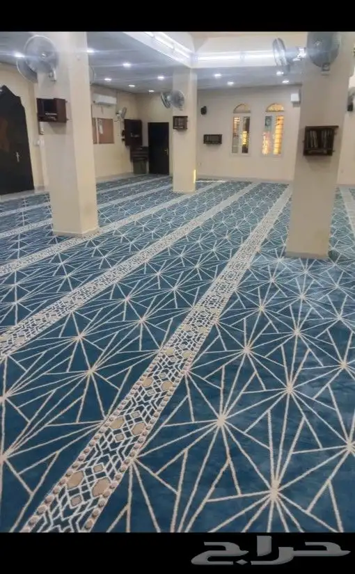 فرش مساجد في جميع أنحاء المملكة تركي سميك خفيف اكريلك 20