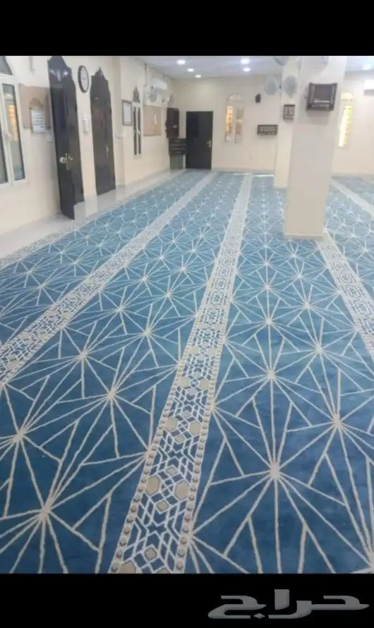 فرش مساجد في جميع أنحاء المملكة تركي سميك خفيف اكريلك 34