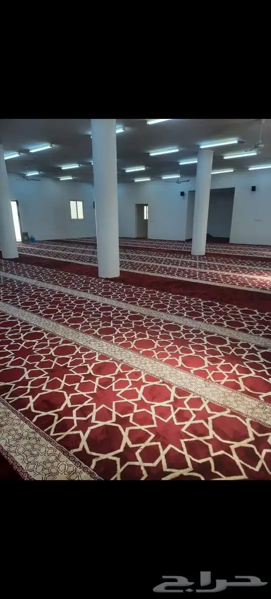 فرش مساجد في جميع أنحاء المملكة تركي سميك خفيف اكريلك 4
