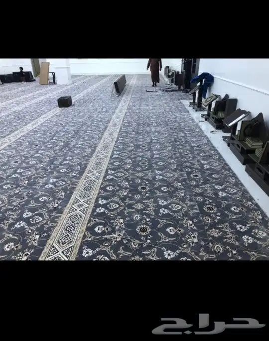 فرش مساجد في جميع أنحاء المملكة تركي سميك خفيف اكريلك 22
