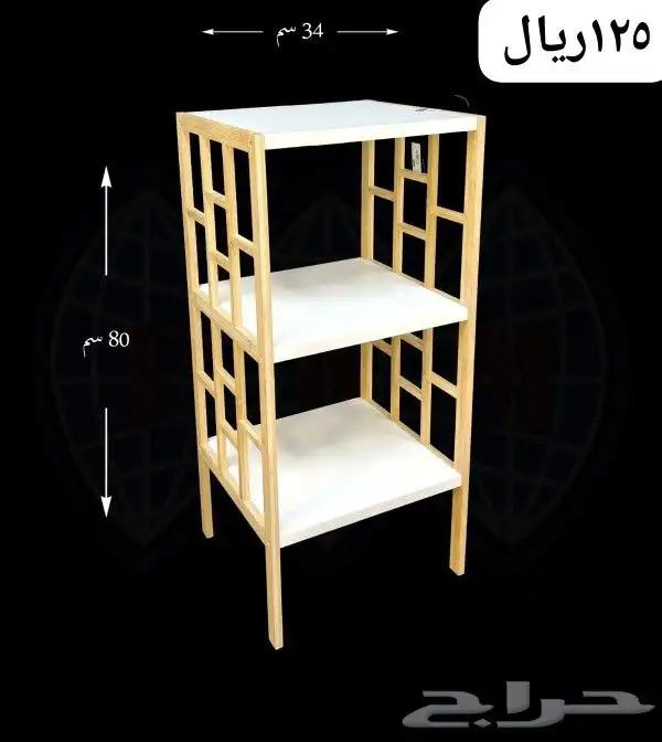 رفوف خشب 5