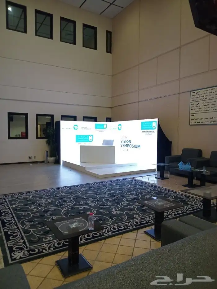 اضاءة شاشات صوتيات كنب كراسي مكيفات بوثات اضاءة يوم التأسيس 1