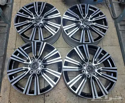 جنوط جيب لكزس LX600 موديل 2024مقاس 22اصليه وكاله 15