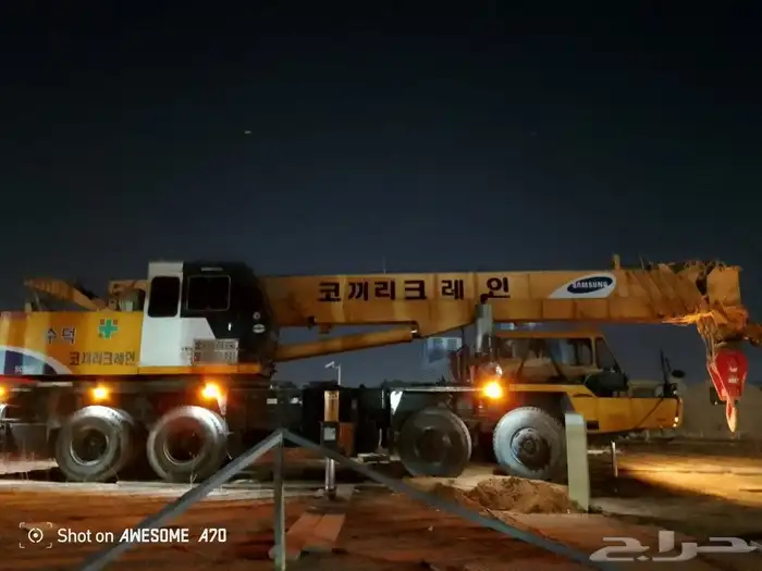 كرين للايجار اليومي والشهري 0