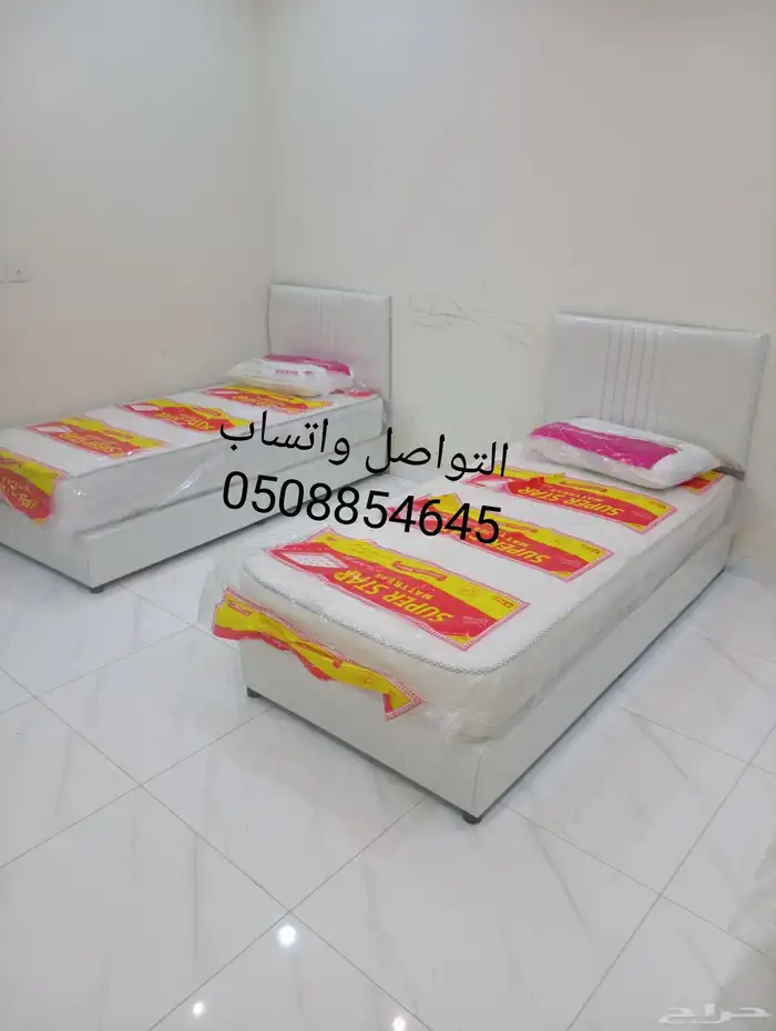 قوي عروض اسره خشب وسراير حديد ومراتب ومفارش مخفضة جدا 1