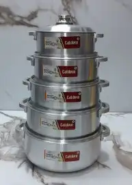 طقم قدور باكستاني عريضه 0
