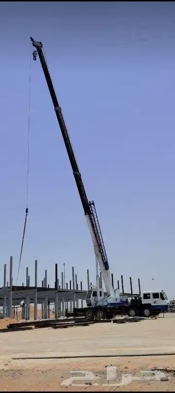 كرين للايجار اليومي والشهري 6