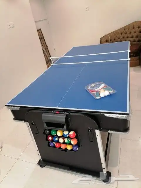 طاولات اربعة بواحد بلياردو تنس هوكي طاولة طعام جديد 7