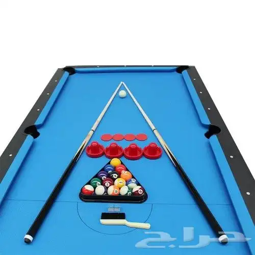 طاولات اربعة بواحد بلياردو تنس هوكي طاولة طعام جديد 18