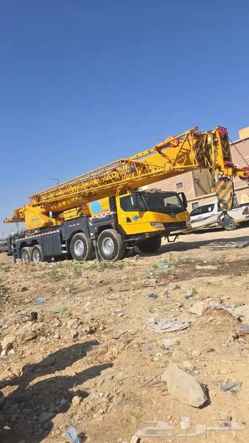 تأجير كرينات ورافعات 25 طن 50 طن 100طن 120طن يومي شهري 4