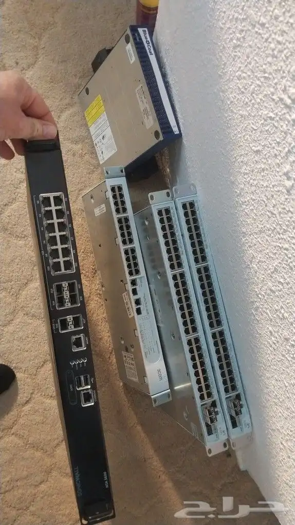 Sonic wall nsa 5600 Swith 3com 48 24 12