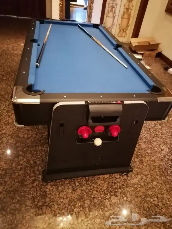 طاولات اربعة بواحد بلياردو تنس هوكي طاولة طعام جديد 4