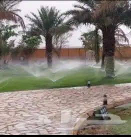 تنسيق زراعه الثيل الطبيعي وتركيب شبكات الري 0