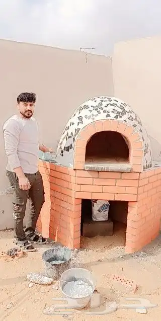 مشبات  شوايات طوب حراري  فورن معجنات بيزه  تنور فخار طوب حر 0