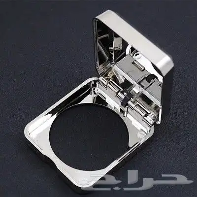 غطاء دبل ايسوزو نيكل وشفاف مربع 5