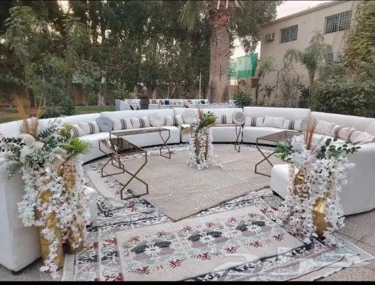 تاجير قهوجين وصبابين رجال ونساء كراسي وطاولات زل جلسات مضلات 9