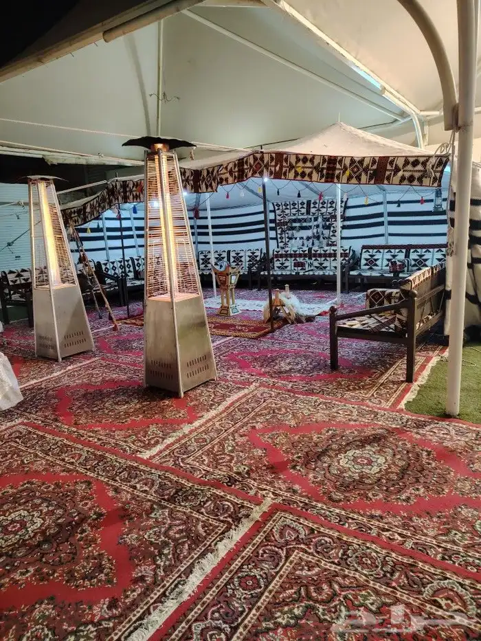 تأجير خيم تأجير بيوت الشعر تأجير دفيات 1