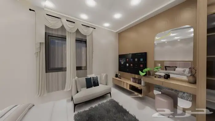 تصميم وتفصيل غرفة نوم مودرن 2