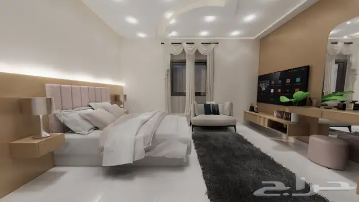 تصميم وتفصيل غرفة نوم مودرن 1