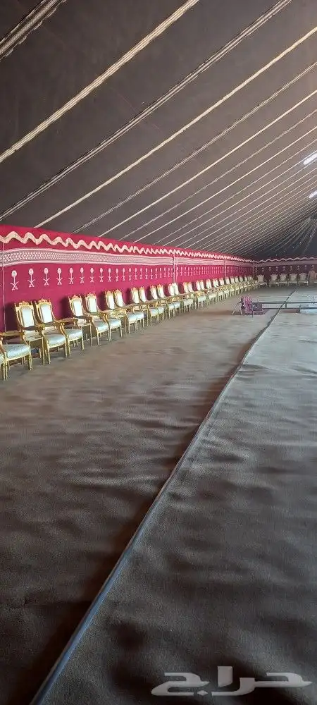 تاجير اخيام ومخيمات ودفيات وكراسي وزينه عقود لمات وفرشات 5