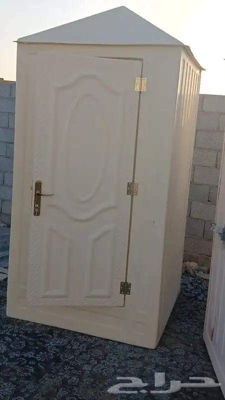 دورات مياه متنقله فيبر جلاس جميع المقاسات 10