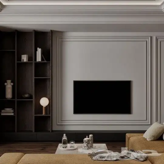 ديكورات جبس واصباغ داخلي وخارجي مع التشطيب 4