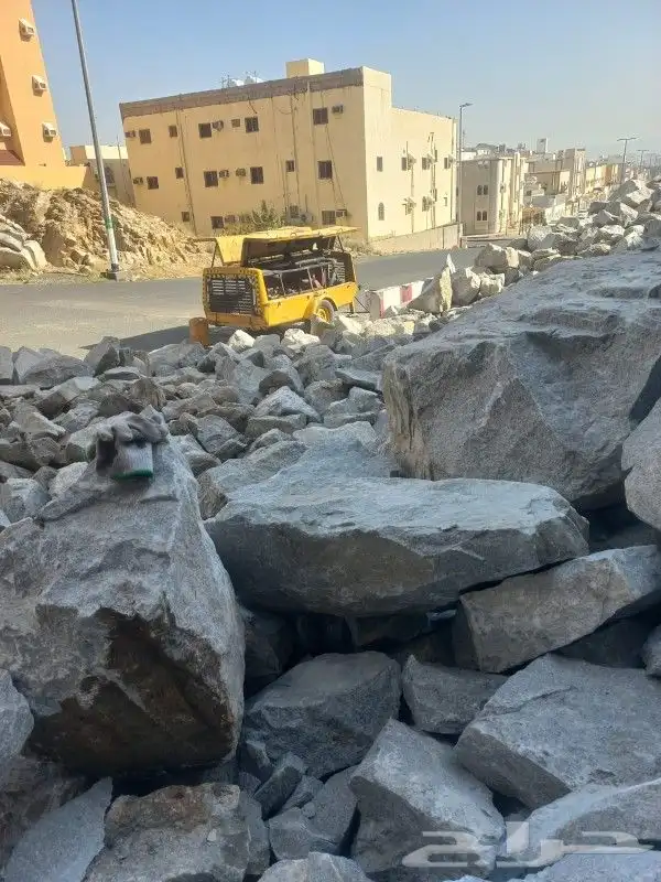 بنيان حجر فك صخور ورباريب وجميع المعدات 2