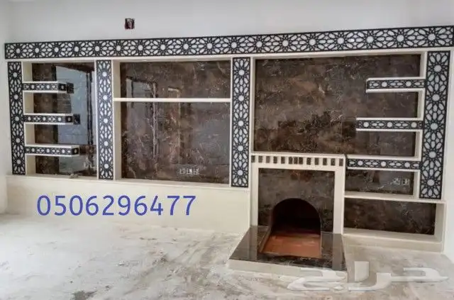 مشب حديثه مشبات رخام ديكورات مشبات صور مشبات مناقل حطب 2